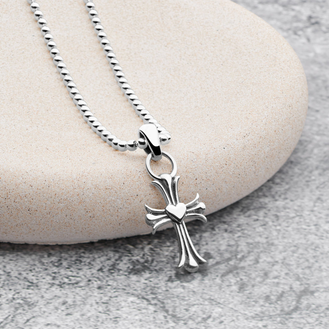 Gothic Style Cross Pendant