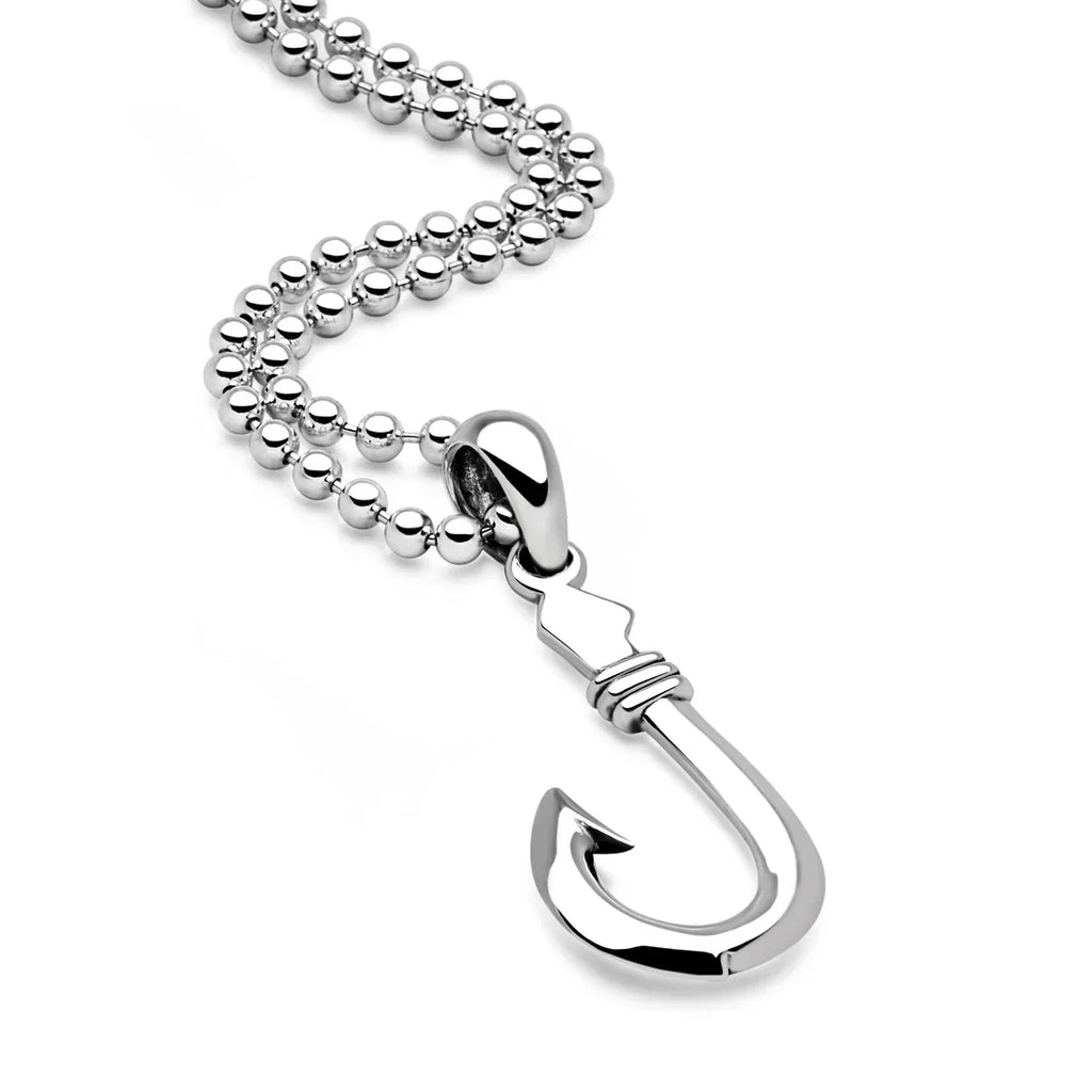 Captain J Hook Pendant – Silver Aotearoa