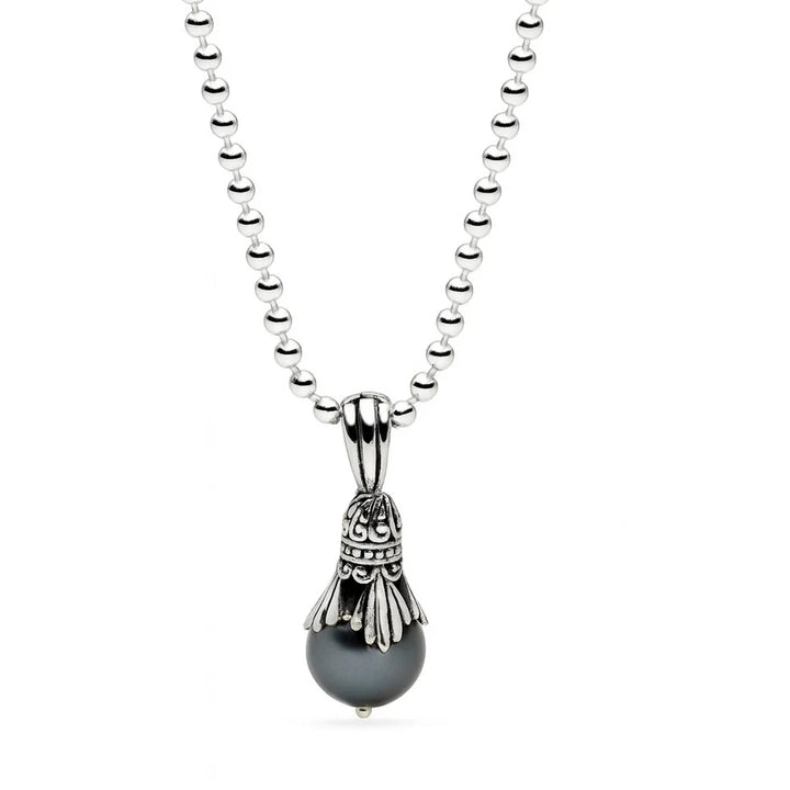 Black Pearl Pendulum Pendant