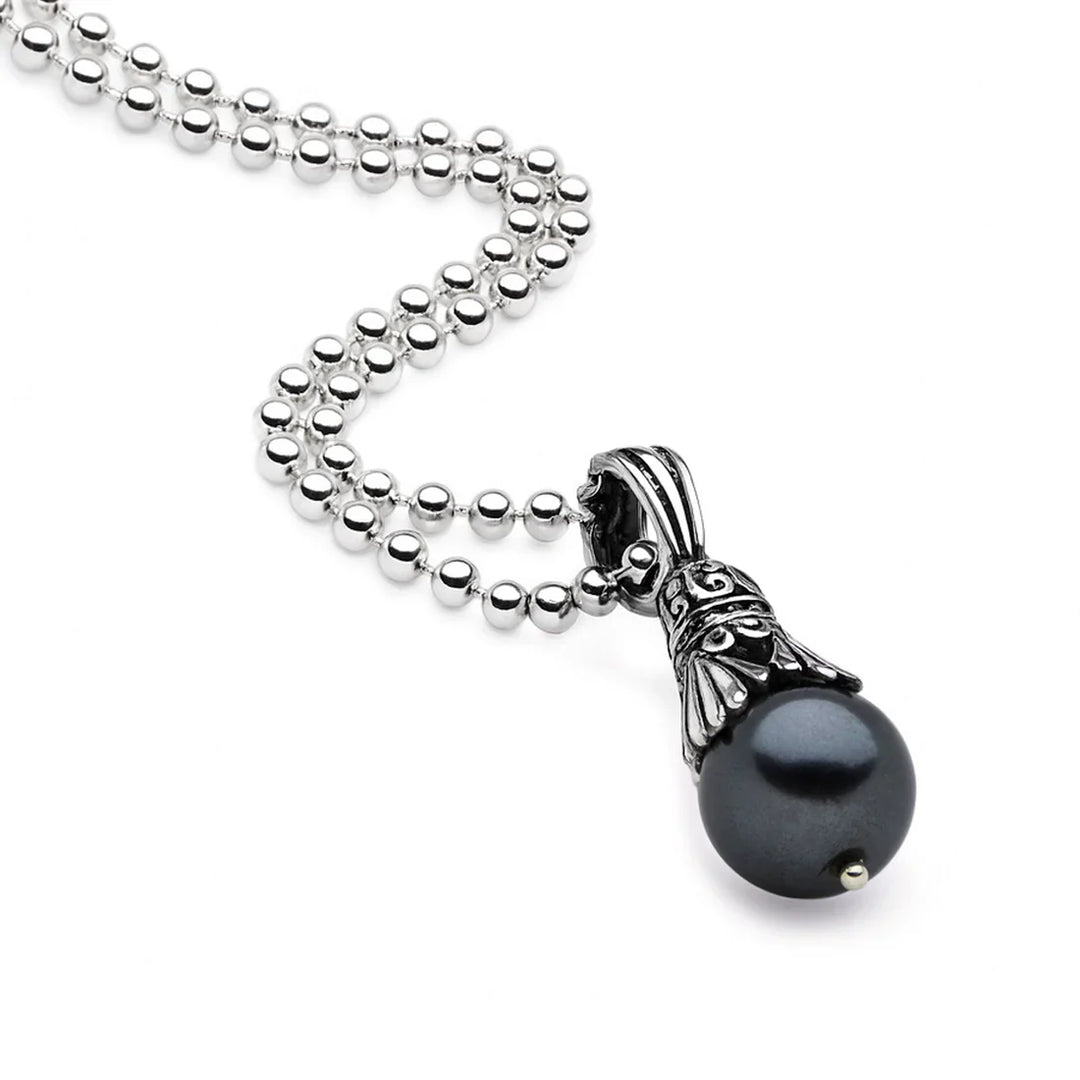 Black Pearl Pendulum Pendant