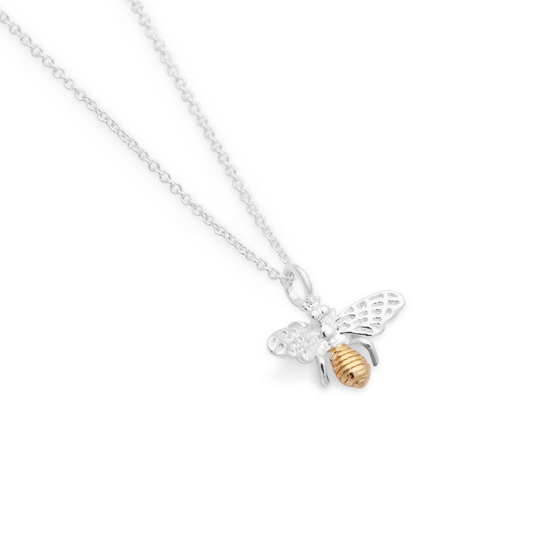 Golden Bee Silver Pendant (P3441)