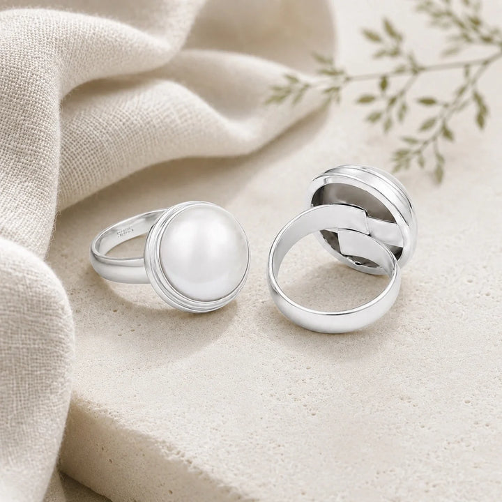 Monaco Mabe Pearl Ring