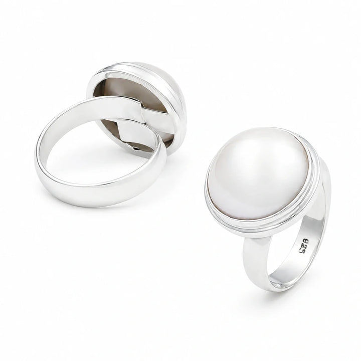 Monaco Mabe Pearl Ring