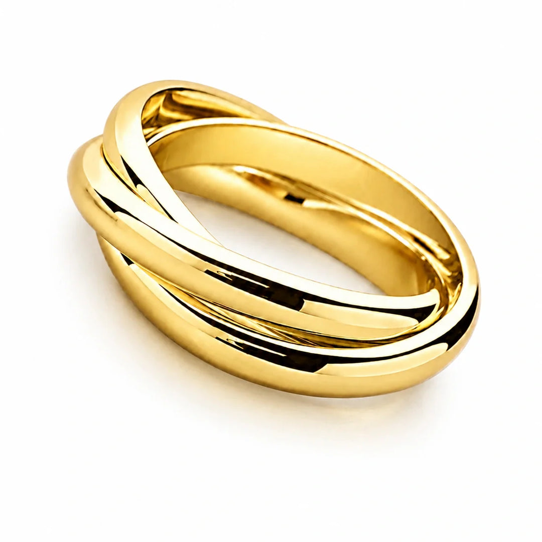Gold Russian Wedding Ring