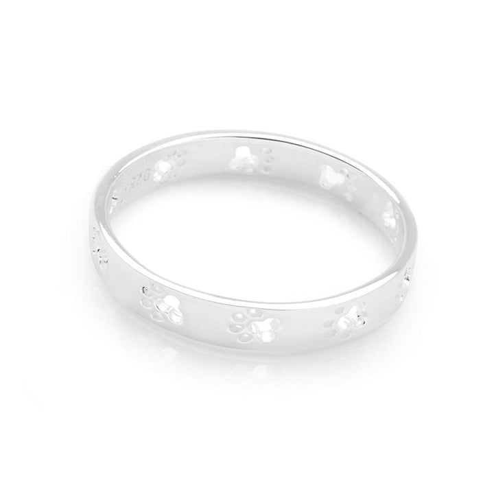 Pretty Paws Silver Ring (R22341)