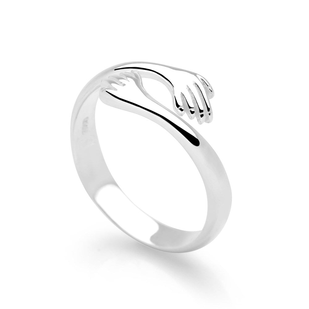 Hug Me Wrap Ring (R22481) | 925 Sterling Silver Ring | Silver Jewellery ...