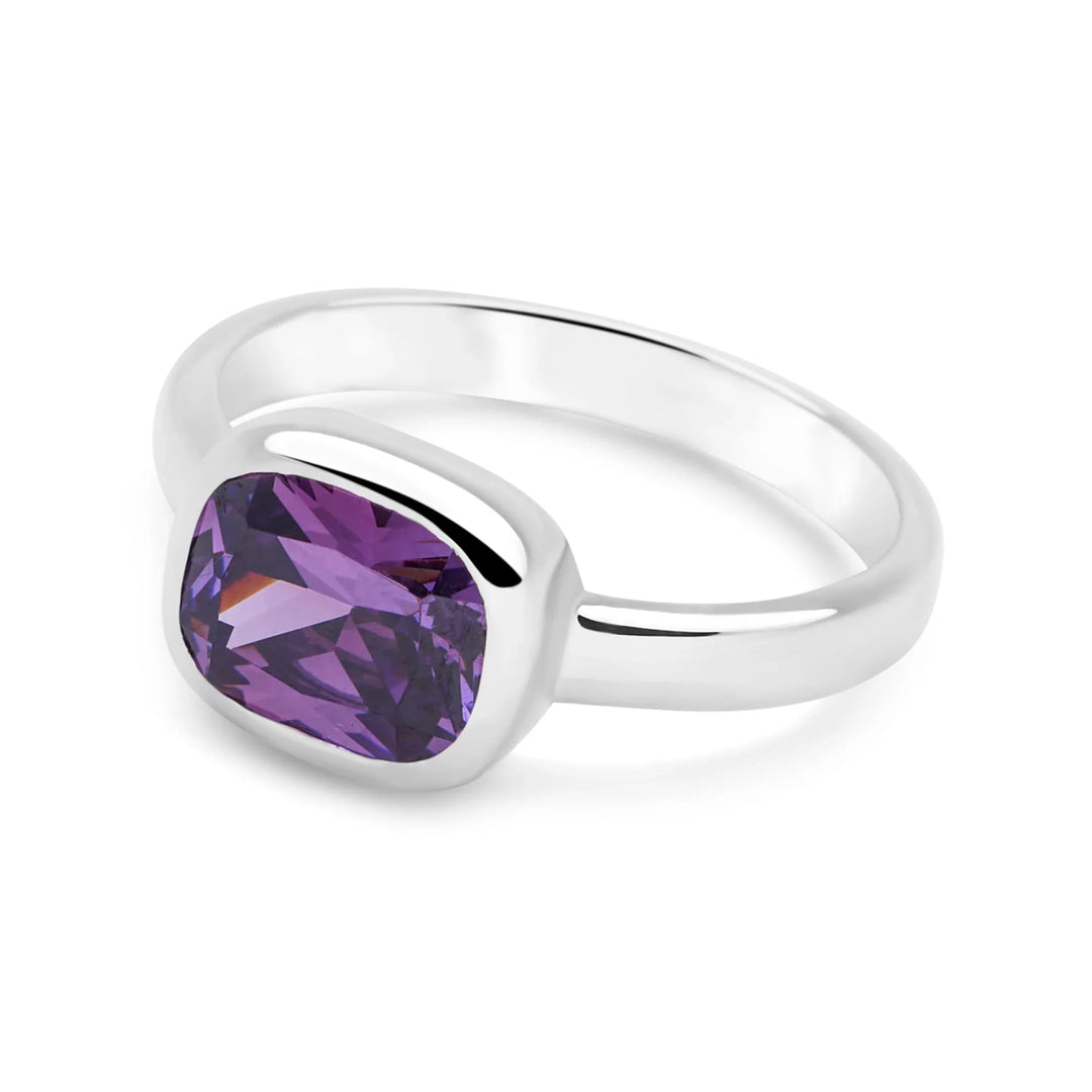 Deep Lavender Ring
