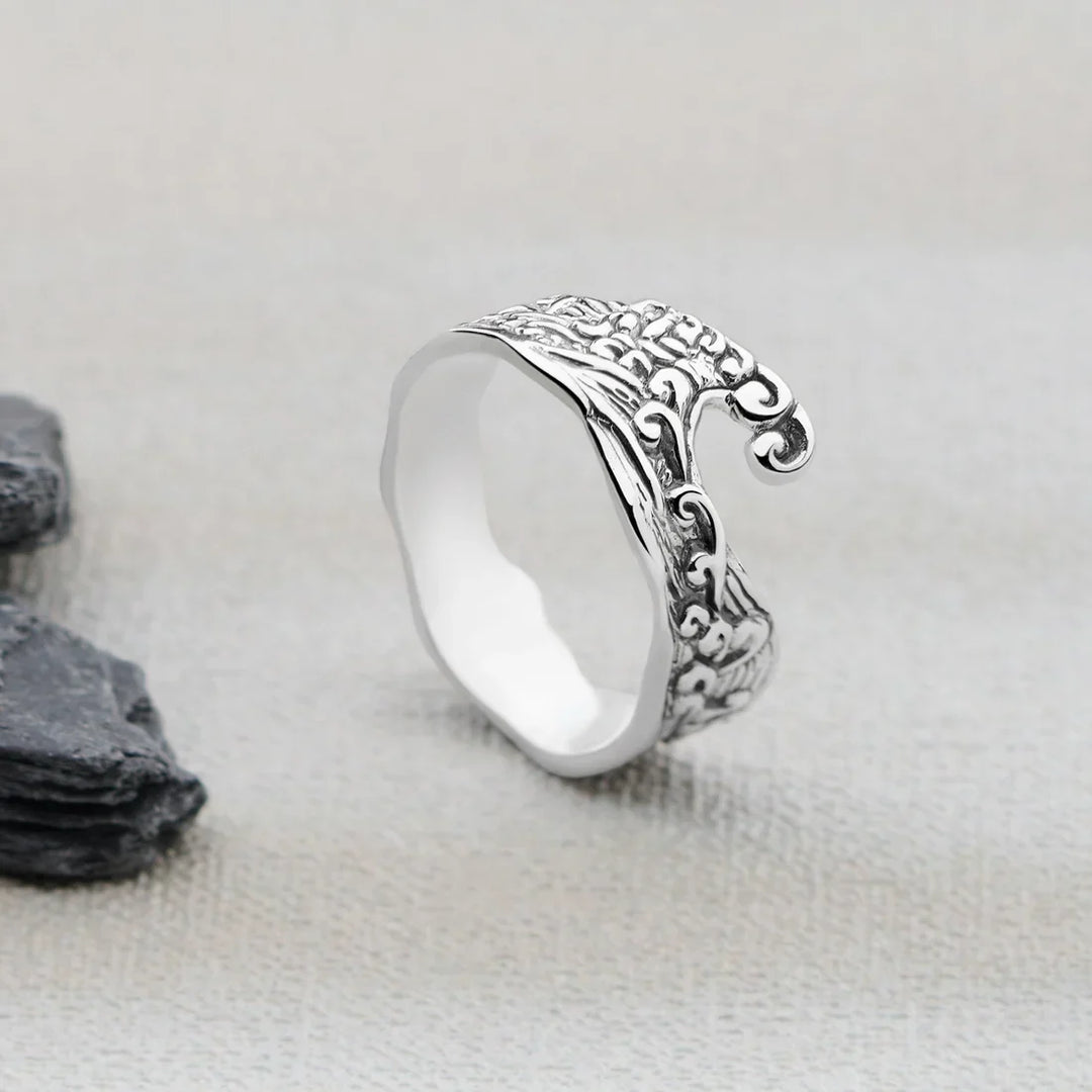 Bali Surf Wave Ring
