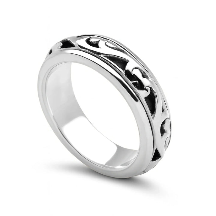 Bali Swirl Spin Ring