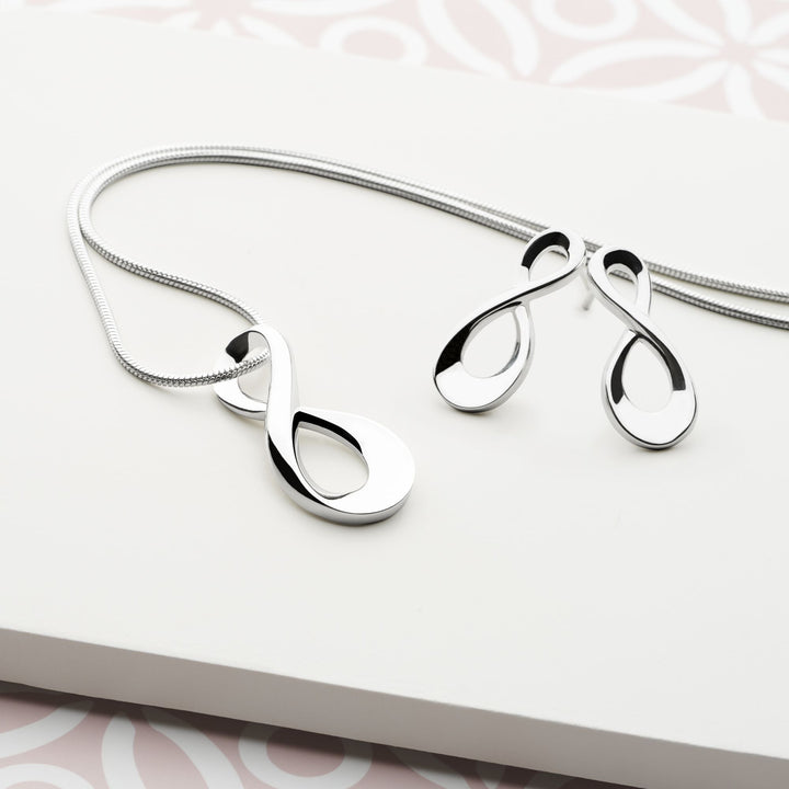 Forever Silver Earrings (E13681)