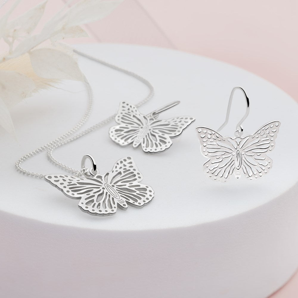 Sweet Butterfly Earrings (E54241)