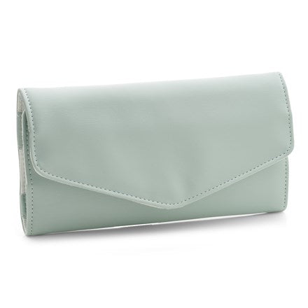 Duck Egg Blue Jewellery Wallet (Wrap) (SJC1051)