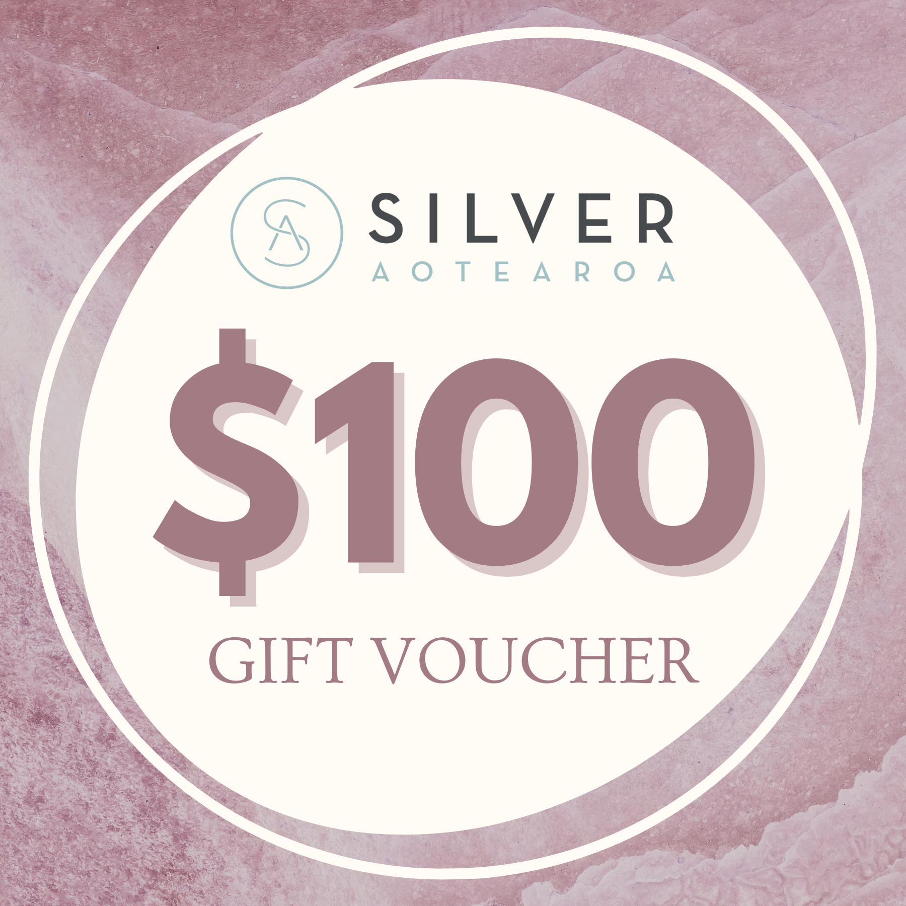 $100 Gift Voucher (GV011) | Silver New Zealand | Silver Aotearoa | Gifts