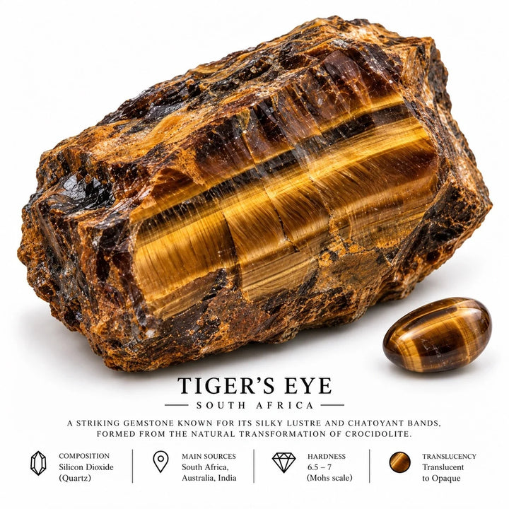 Bodhi Beads Tigers Eye Bracelet